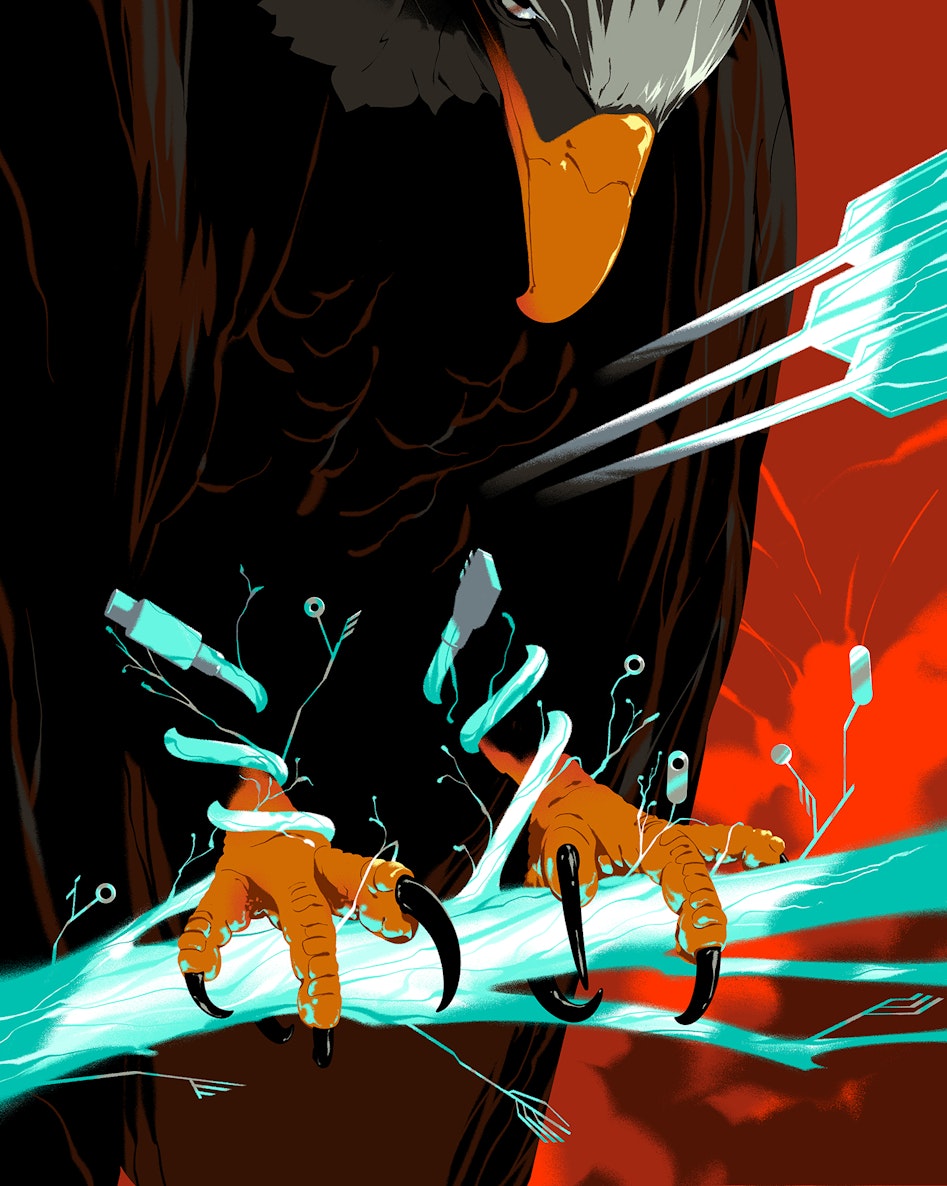 Tác phẩm nghệ thuật của Edward Tuckwell cho Tạp chí Noema.