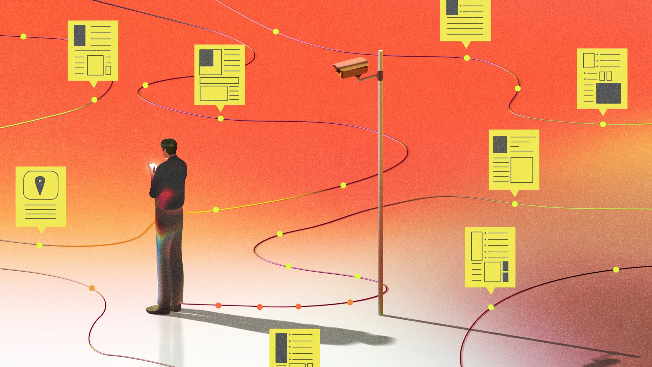 Artwork by Ibrahim Rayintakath for Noema Magazine.